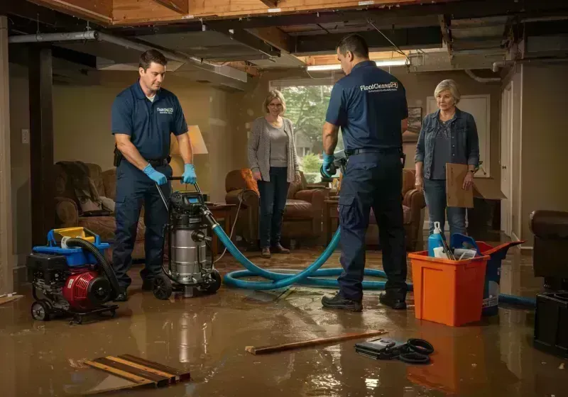 Basement Water Extraction and Removal Techniques process in McMillin, WA