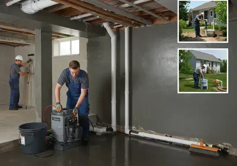 Basement Waterproofing and Flood Prevention process in McMillin, WA